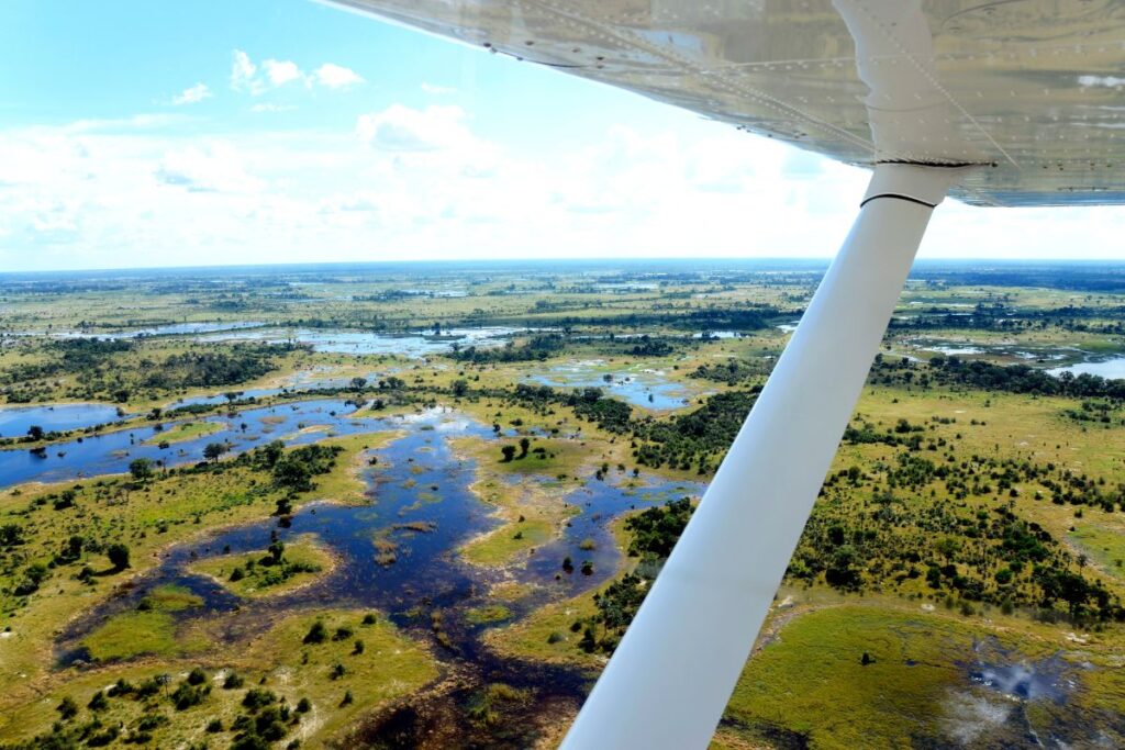 Contrastes de Botswana